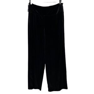Vintage velour wide leg pant